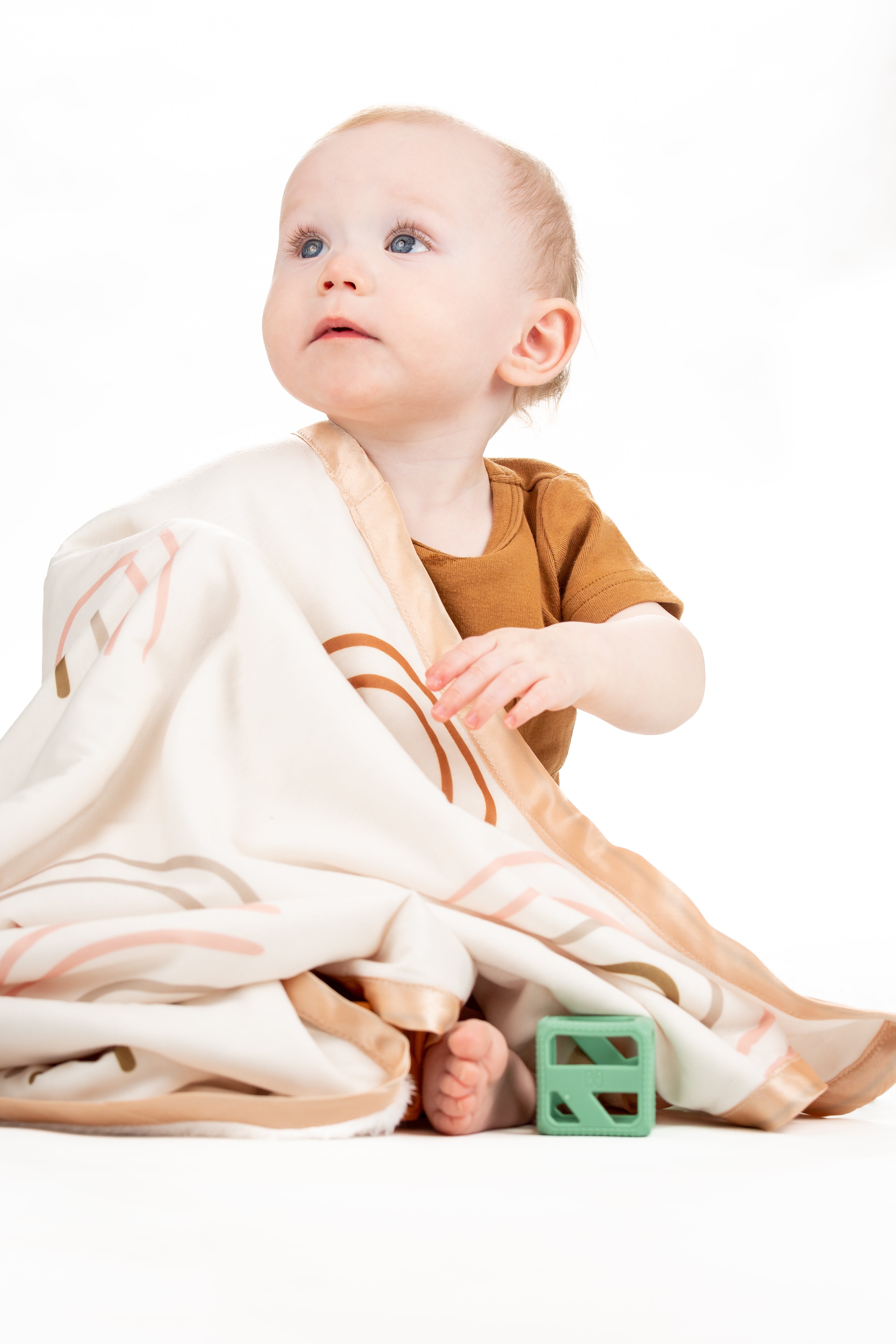 Rainbow kids blanket sale